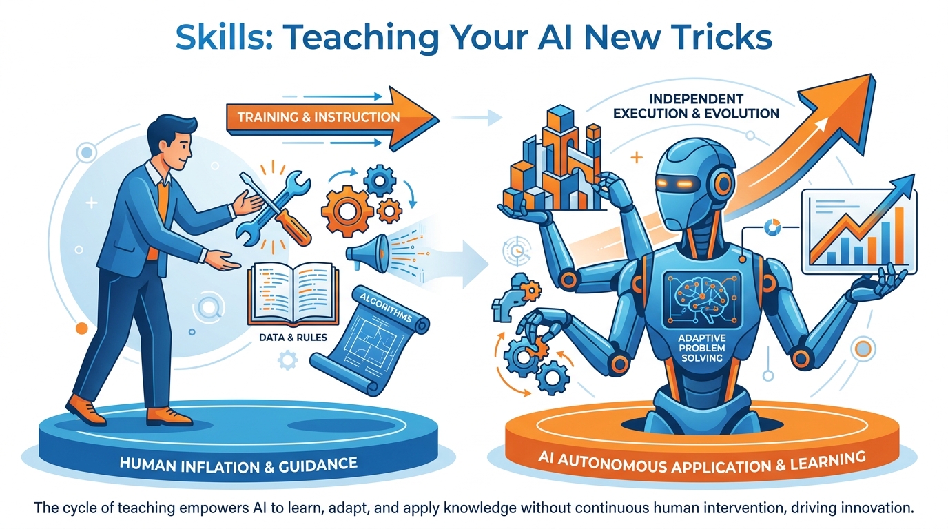 Teaching your AI new tricks — building a personal library of reusable skills
