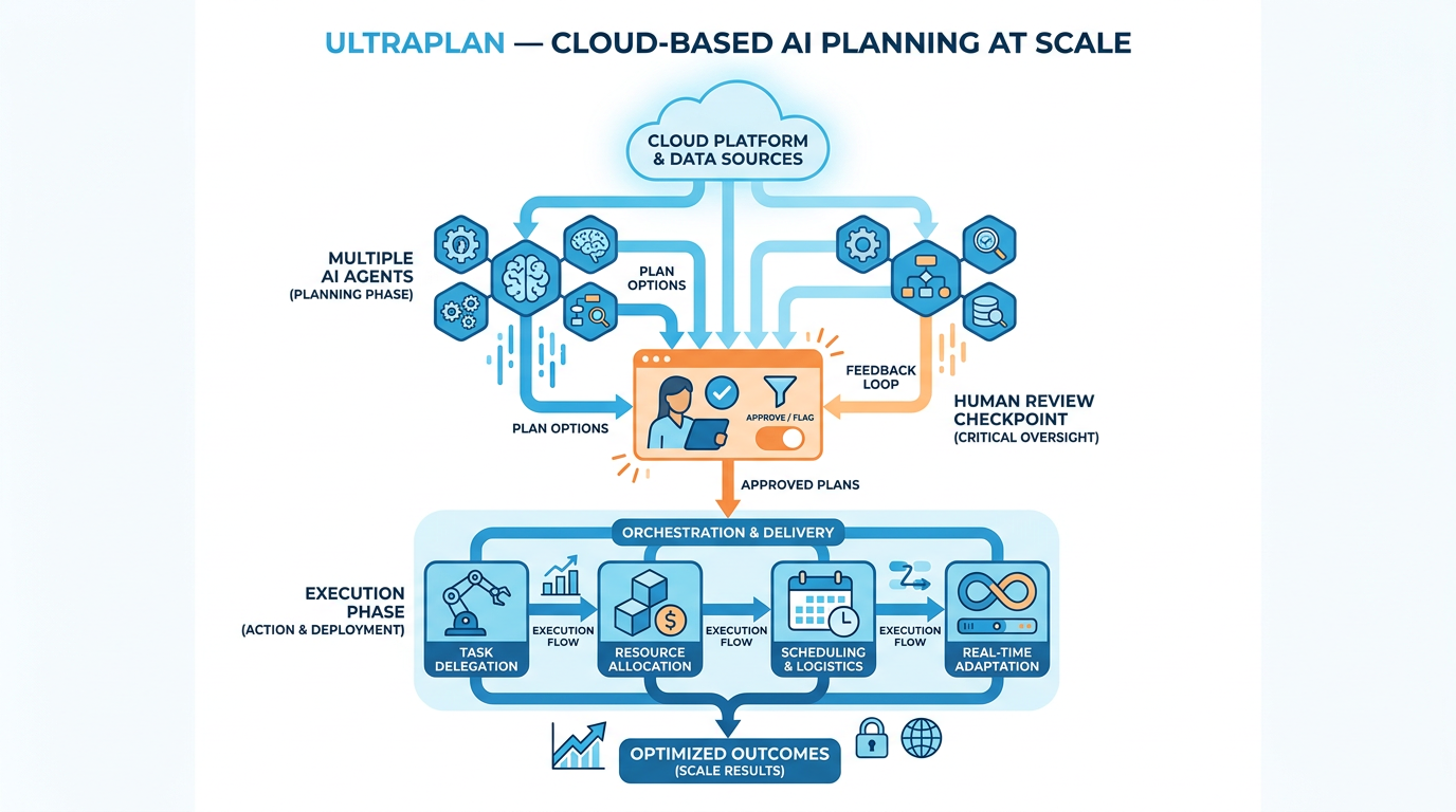 Ultraplan — cloud-based multi-agent planning for high-stakes complex work